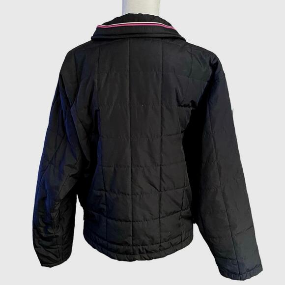 Obermeyer Size 12 Ski Winter Snowboarding Coat Jacket Short Black TINY FLAW - Picture 3 of 6